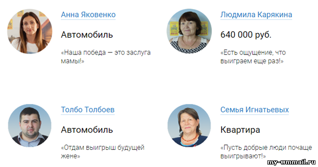 выигрыши в лотереях